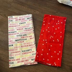 Kate Spade Holiday Dish Towels- 2
